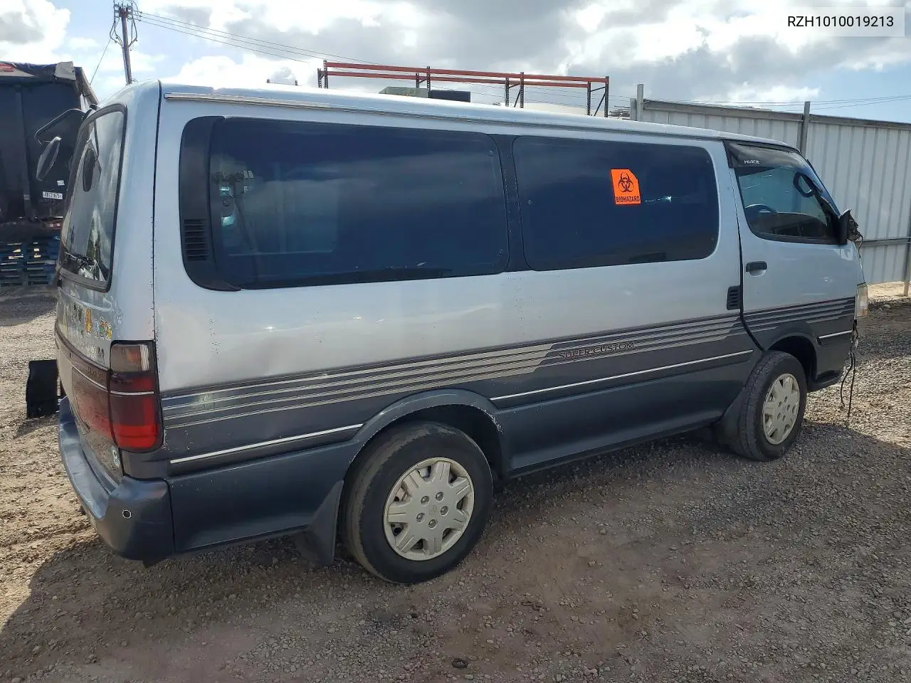 1993 Toyota Hiace VIN: RZH1010019213 Lot: 58313226