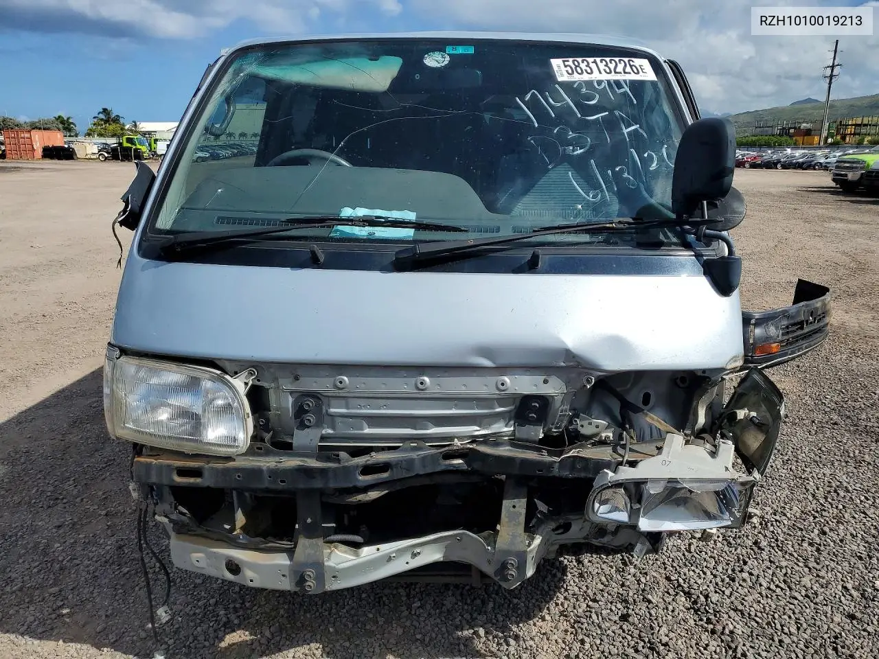 1993 Toyota Hiace VIN: RZH1010019213 Lot: 58313226