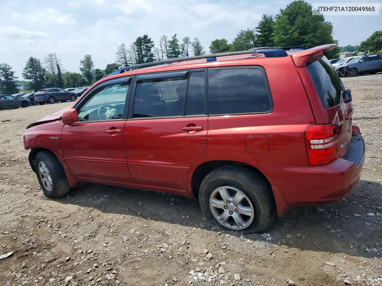 2002 Toyota Highlander Limited VIN: JTEHF21A120049565 Lot: 61507706