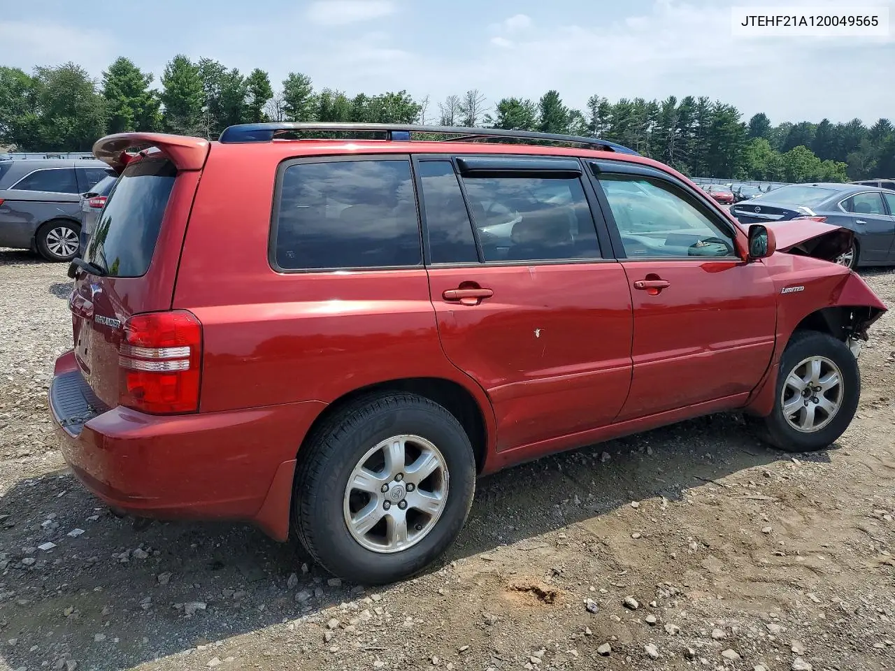2002 Toyota Highlander Limited VIN: JTEHF21A120049565 Lot: 61507706