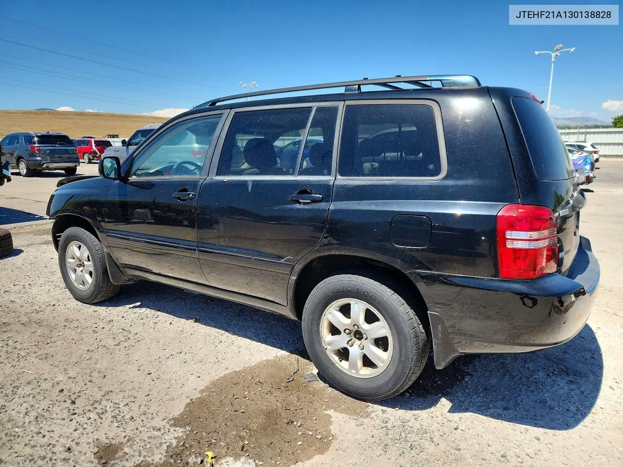 2003 Toyota Highlander Limited VIN: JTEHF21A130138828 Lot: 60674046