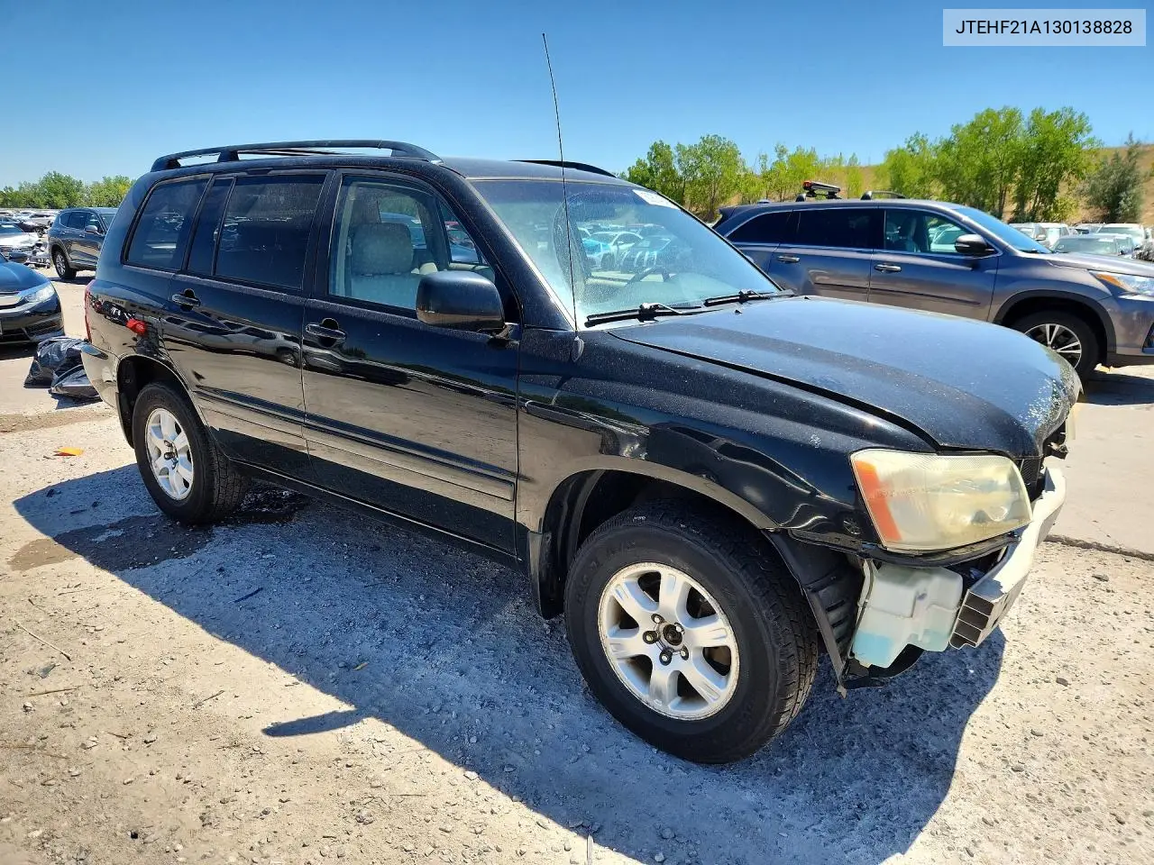 2003 Toyota Highlander Limited VIN: JTEHF21A130138828 Lot: 60674046