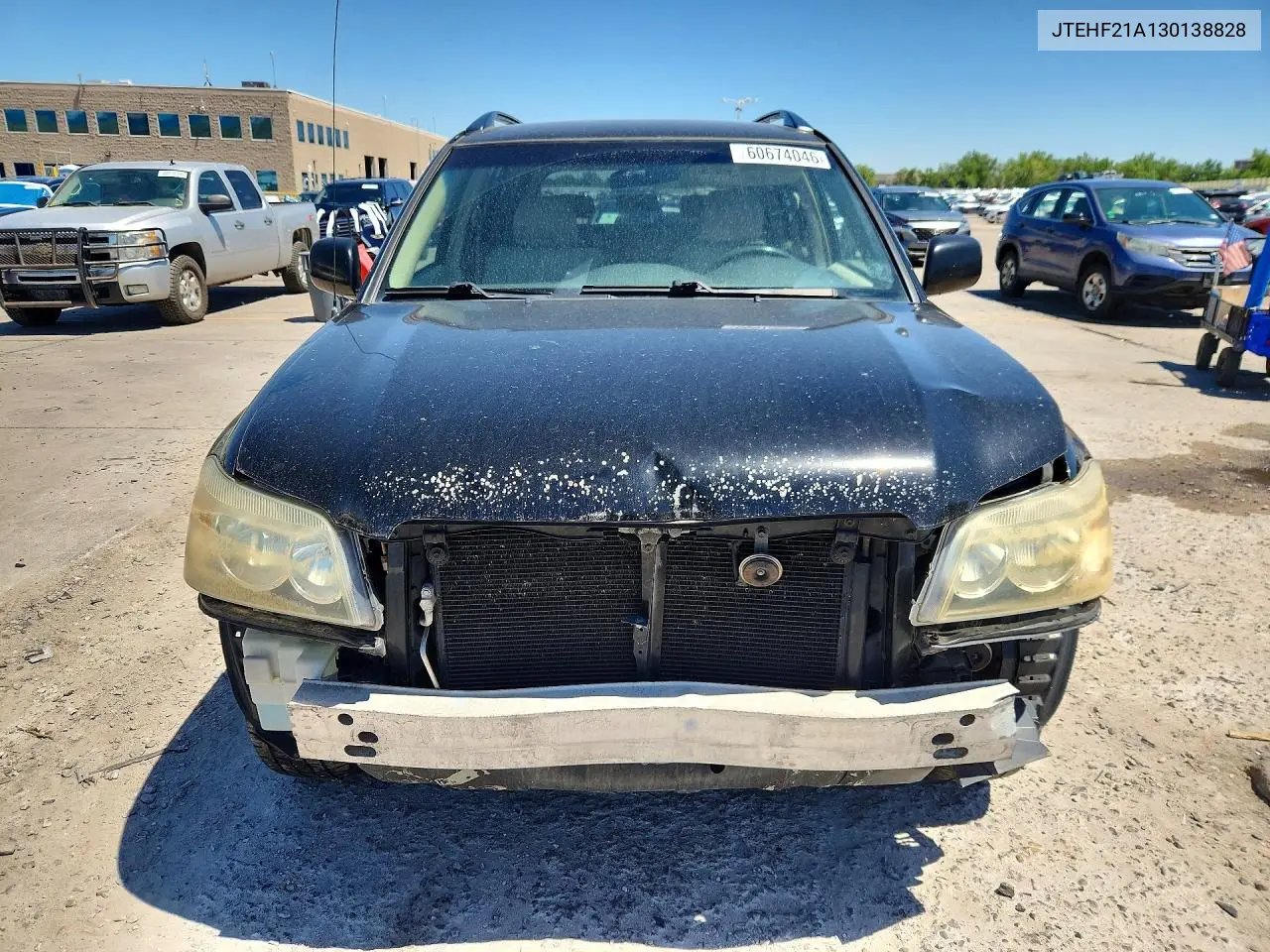 2003 Toyota Highlander Limited VIN: JTEHF21A130138828 Lot: 60674046