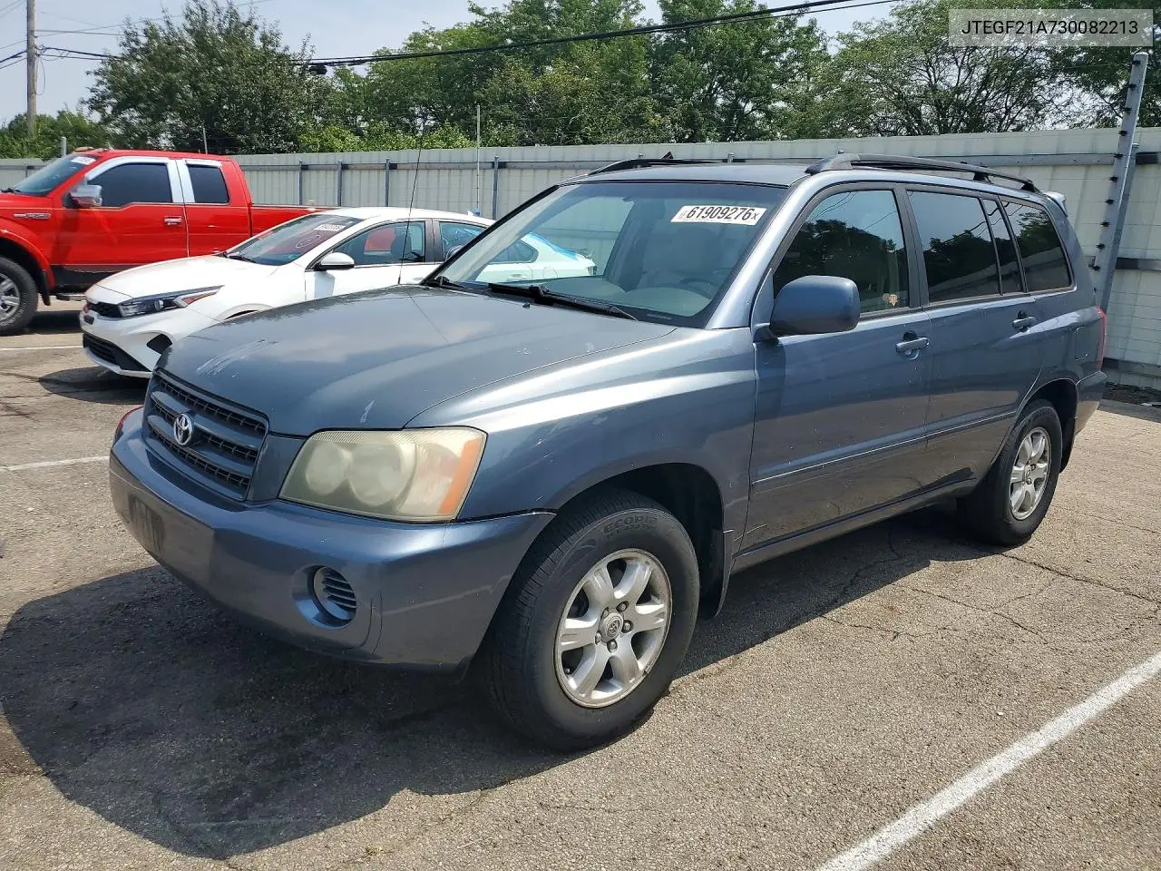 2003 Toyota Highlander Limited VIN: JTEGF21A730082213 Lot: 61909276