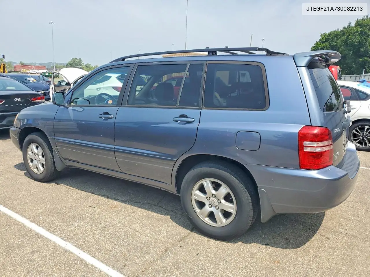 2003 Toyota Highlander Limited VIN: JTEGF21A730082213 Lot: 61909276
