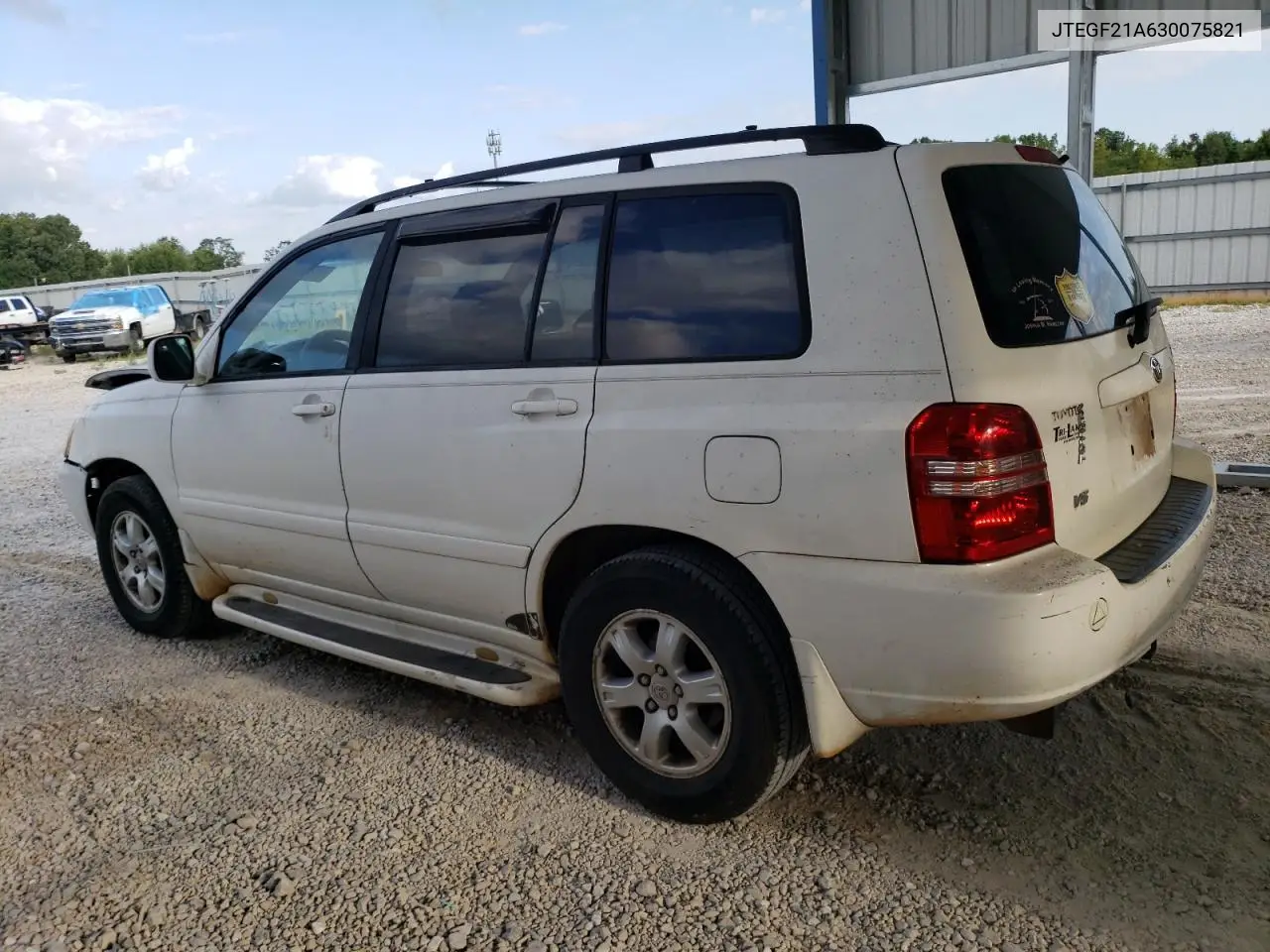 JTEGF21A630075821 2003 Toyota Highlander Limited Limited