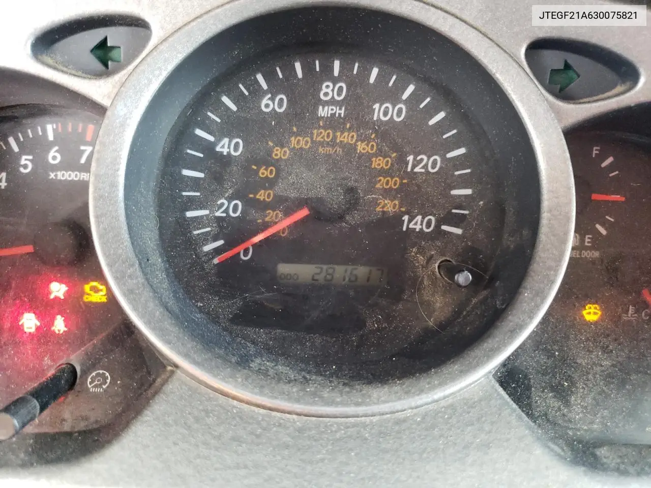 JTEGF21A630075821 2003 Toyota Highlander Limited Limited