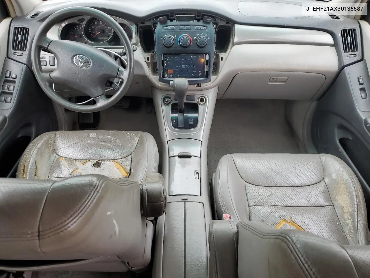 JTEHF21AX30136687 2003 Toyota Highlander Limited
