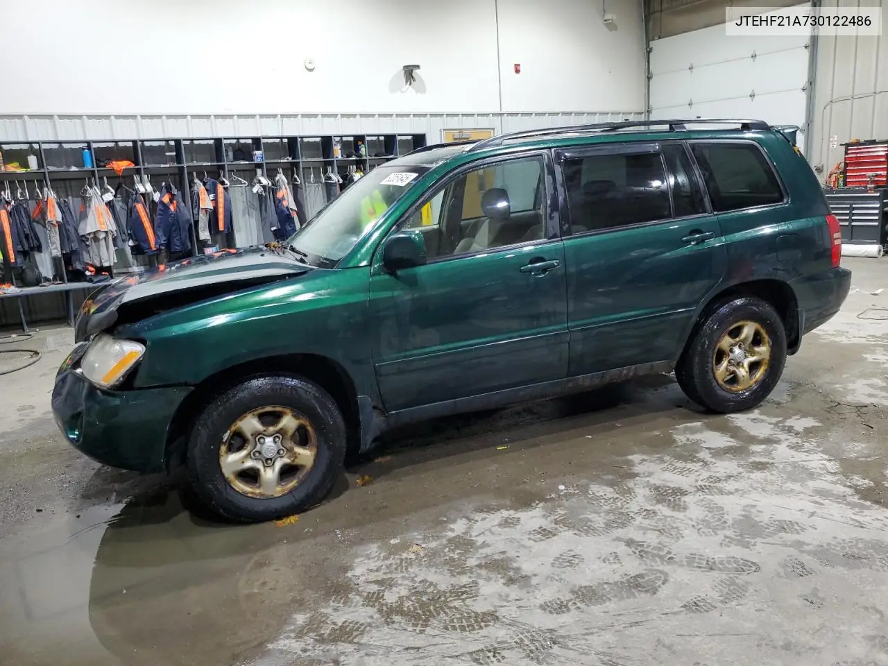 JTEHF21A730122486 2003 Toyota Highlander Limited
