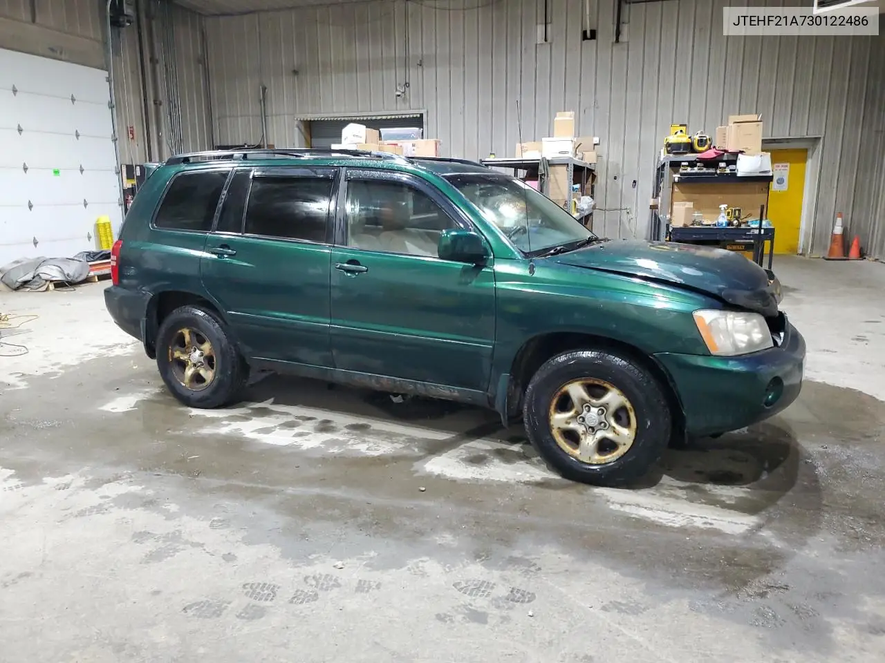 JTEHF21A730122486 2003 Toyota Highlander Limited