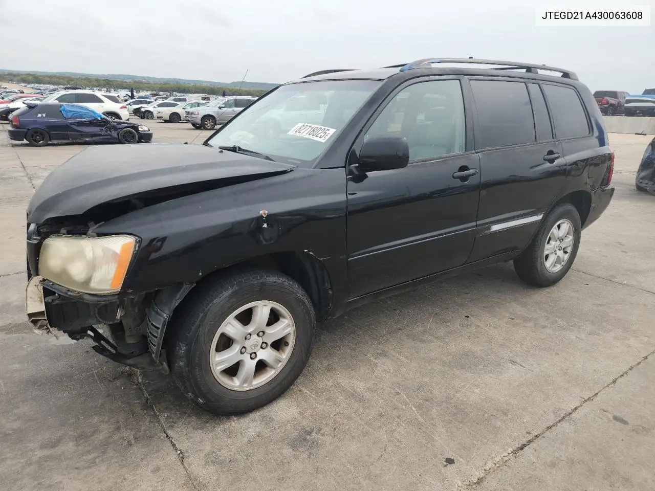 JTEGD21A430063608 2003 Toyota Highlander