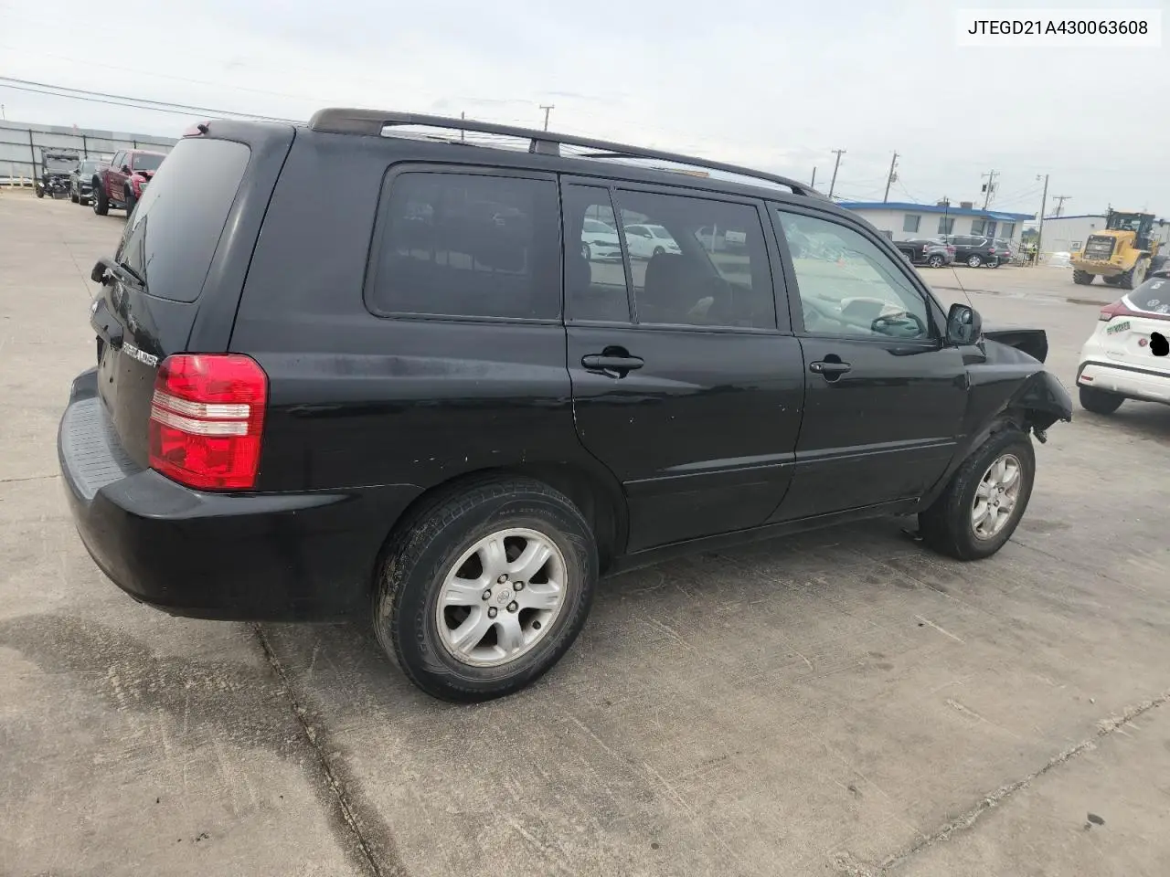 JTEGD21A430063608 2003 Toyota Highlander