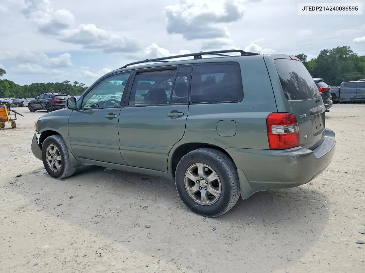 2004 Toyota Highlander Base VIN: JTEDP21A240036595 Lot: 57167296