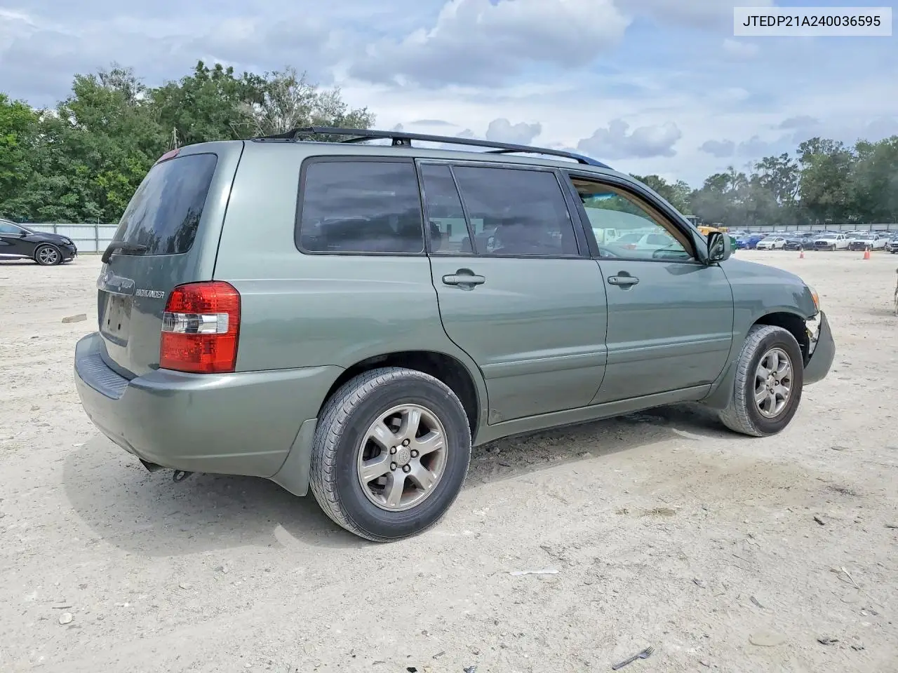 2004 Toyota Highlander Base VIN: JTEDP21A240036595 Lot: 57167296