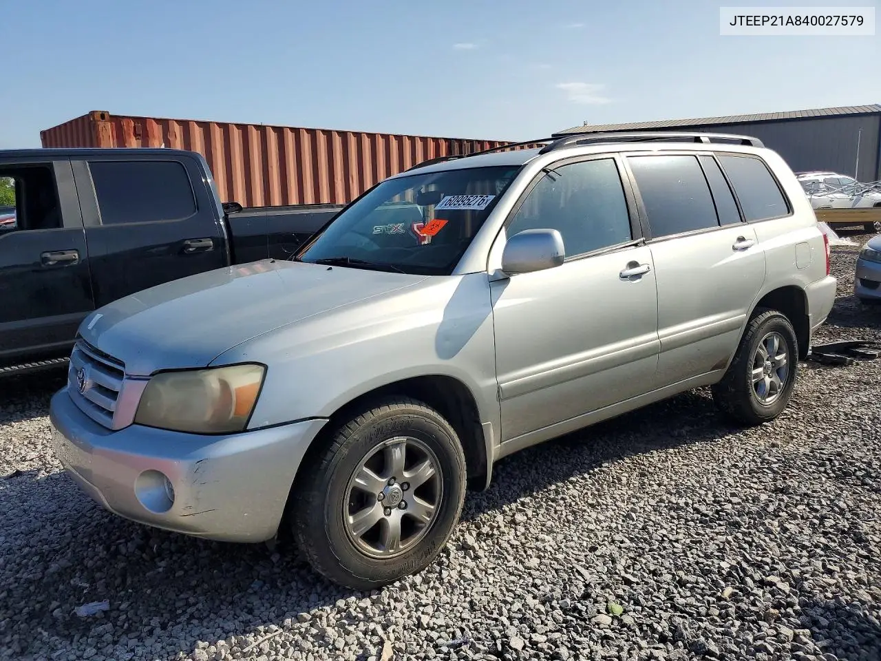 2004 Toyota Highlander Base VIN: JTEEP21A840027579 Lot: 60995276