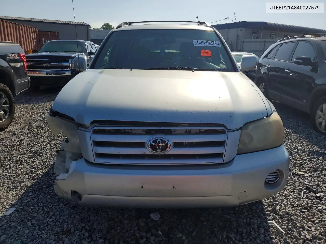 2004 Toyota Highlander Base VIN: JTEEP21A840027579 Lot: 60995276