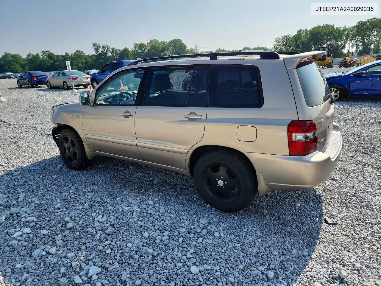 2004 Toyota Highlander Limited VIN: JTEEP21A240029036 Lot: 61381796
