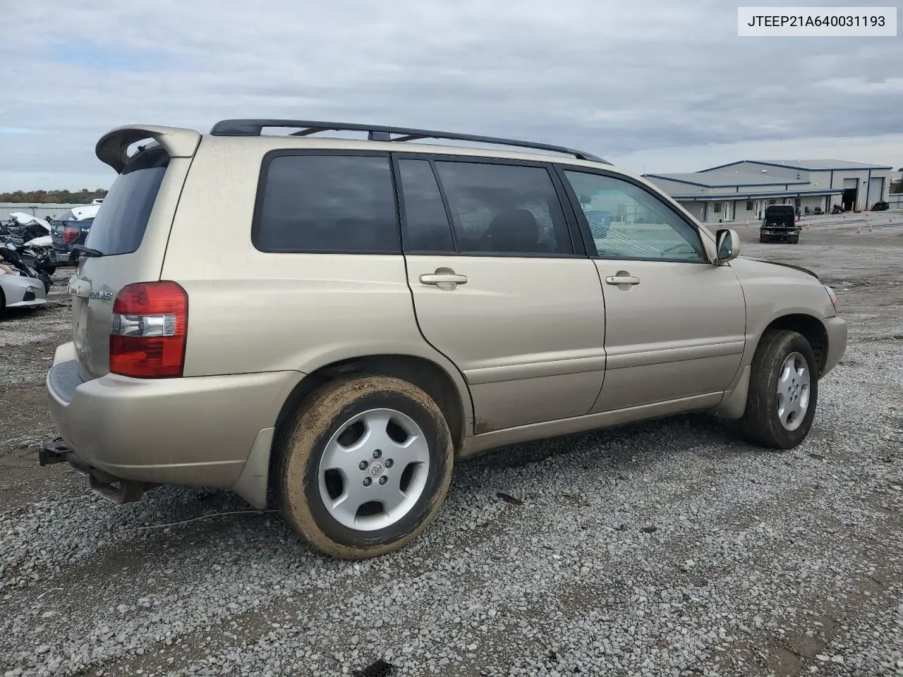 JTEEP21A640031193 2004 Toyota Highlander