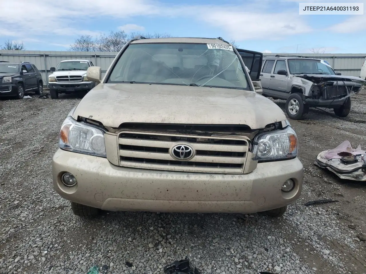 JTEEP21A640031193 2004 Toyota Highlander