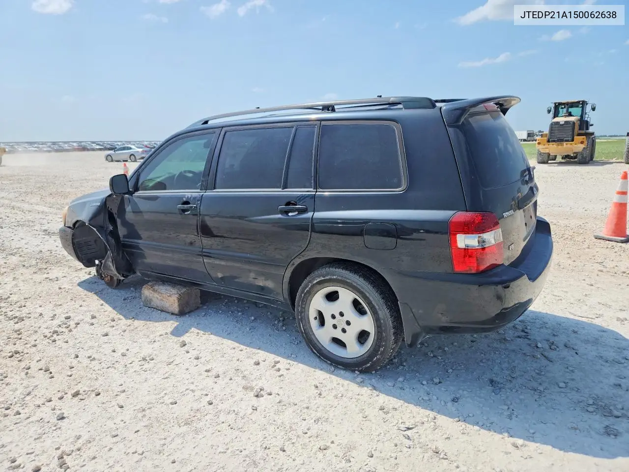 2005 Toyota Highlander Limited VIN: JTEDP21A150062638 Lot: 58462286