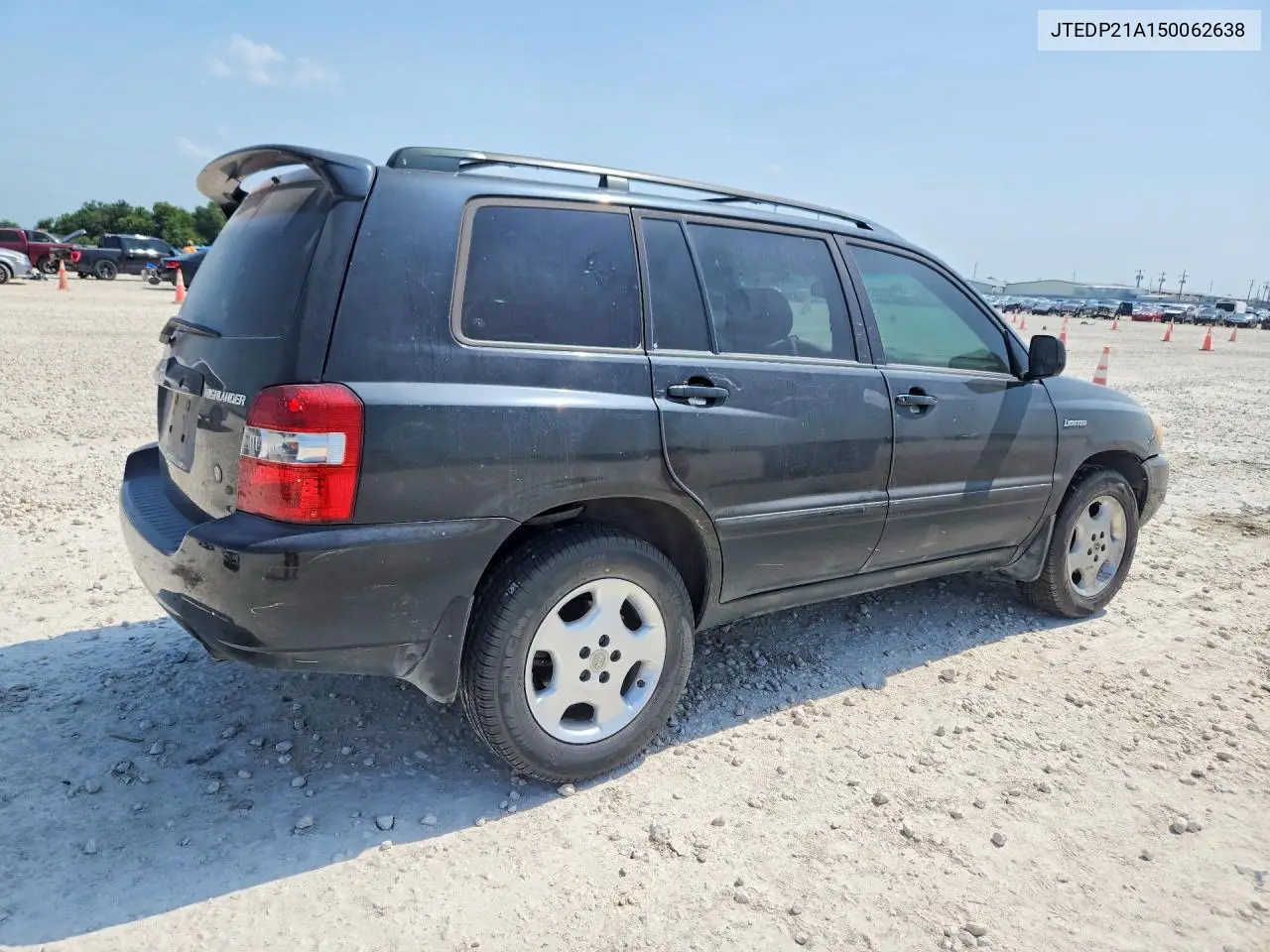 2005 Toyota Highlander Limited VIN: JTEDP21A150062638 Lot: 58462286