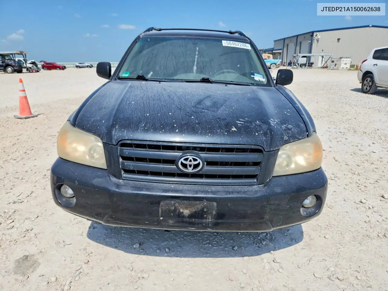 2005 Toyota Highlander Limited VIN: JTEDP21A150062638 Lot: 58462286