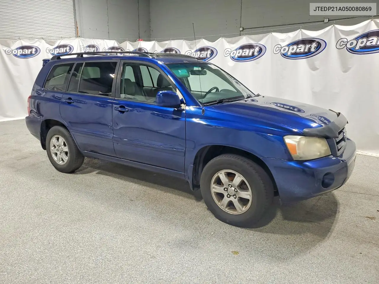 2005 Toyota Highlander Limited VIN: JTEDP21A050080869 Lot: 58494386