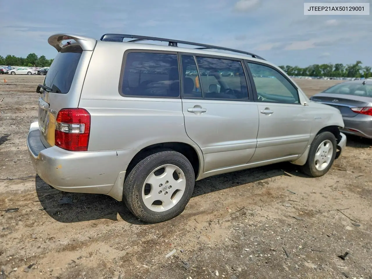 2005 Toyota Highlander Limited VIN: JTEEP21AX50129001 Lot: 61799406
