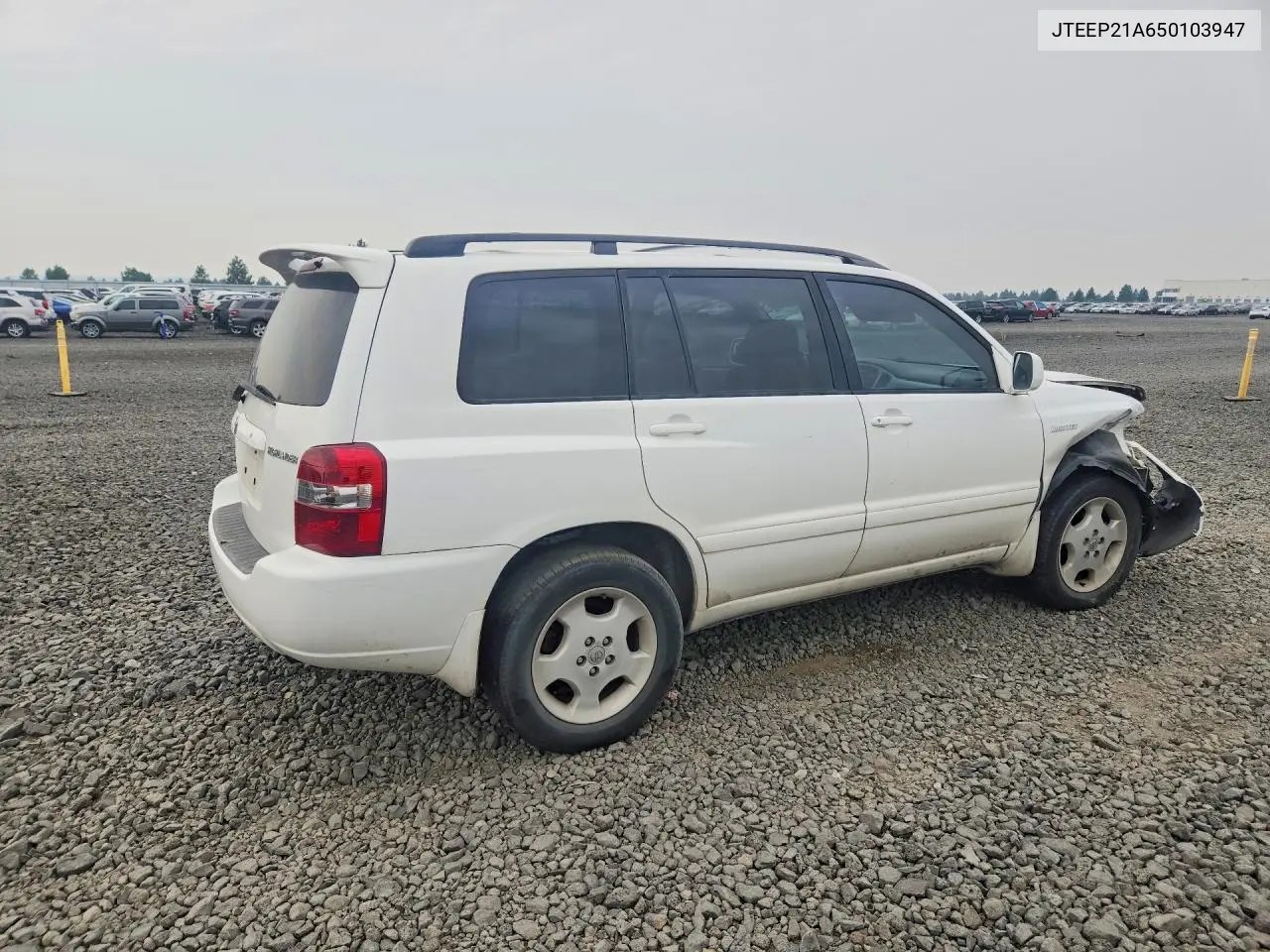 2005 Toyota Highlander Limited VIN: JTEEP21A650103947 Lot: 62171716