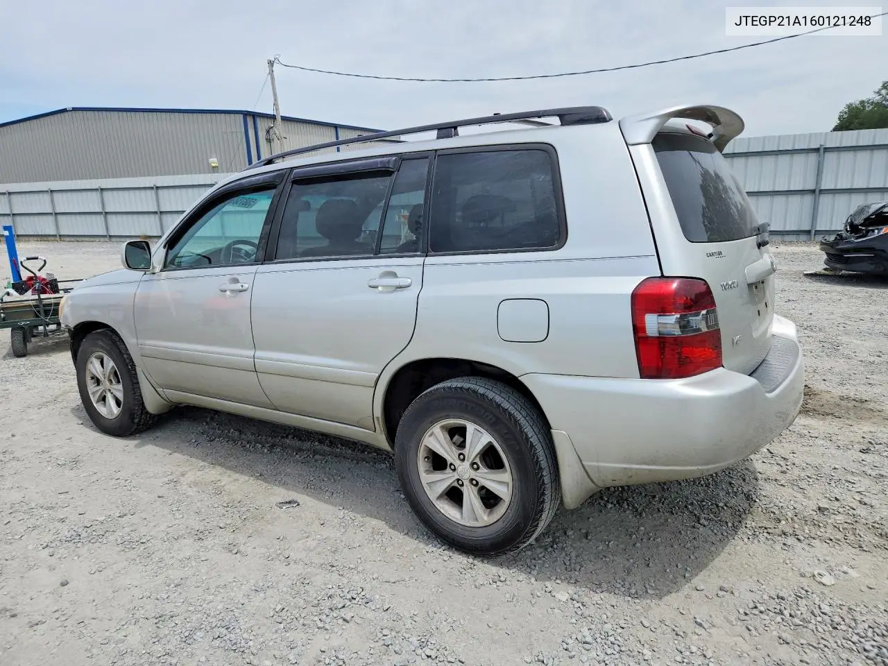 2006 Toyota Highlander Limited VIN: JTEGP21A160121248 Lot: 58815866