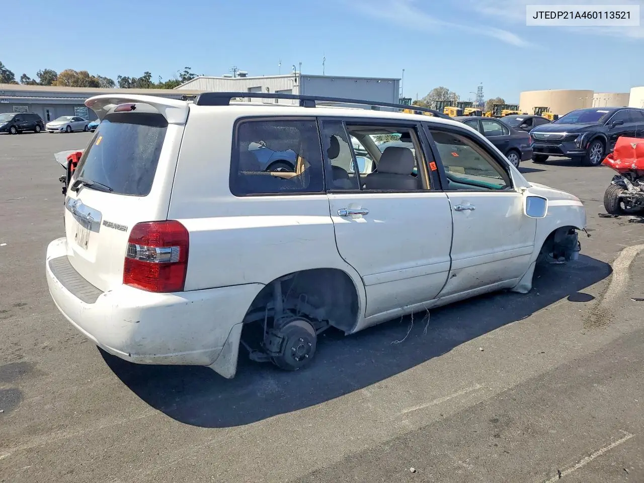 2006 Toyota Highlander Limited VIN: JTEDP21A460113521 Lot: 59621906