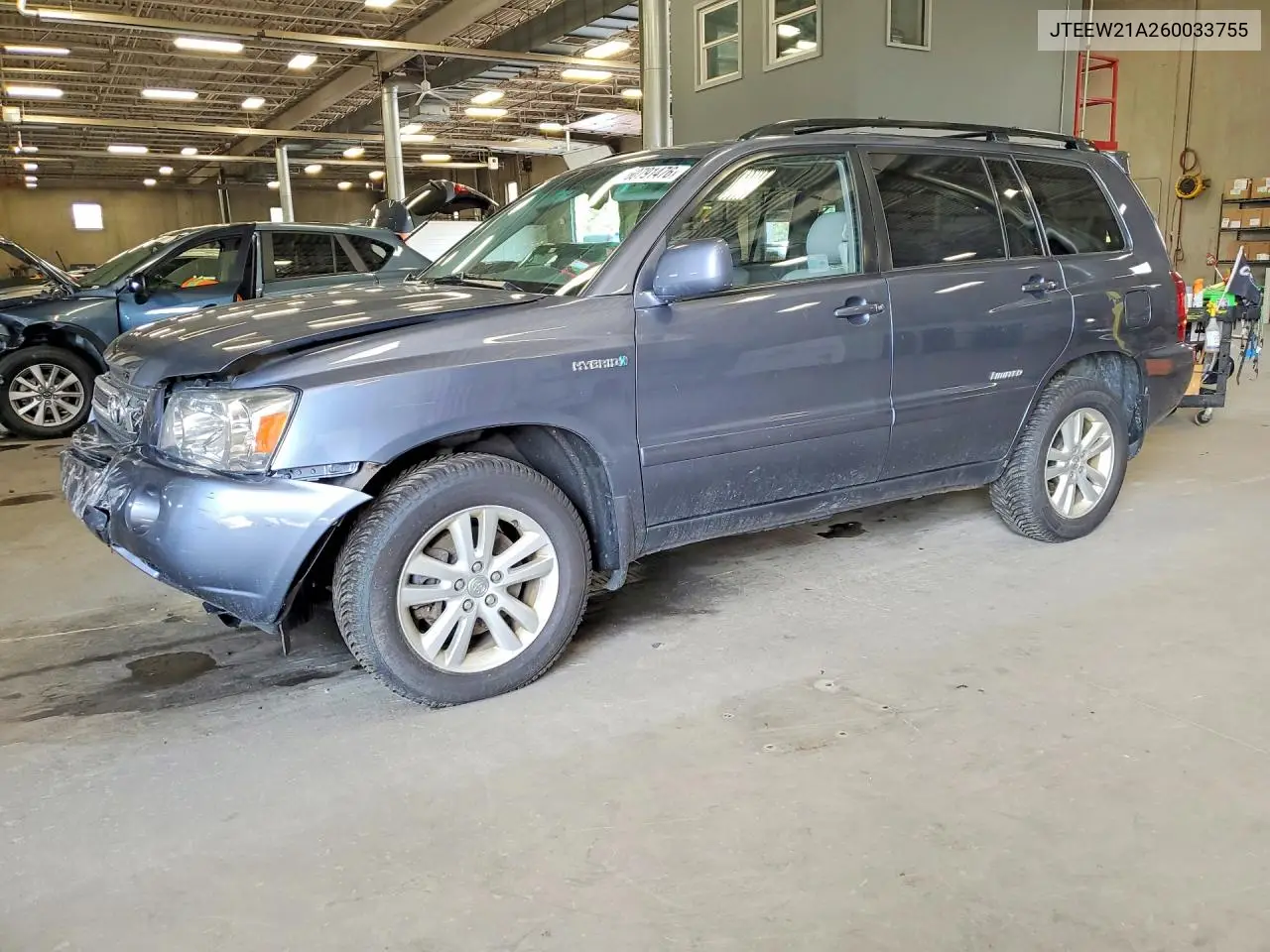 2006 Toyota Highlander Hybrid VIN: JTEEW21A260033755 Lot: 60791476