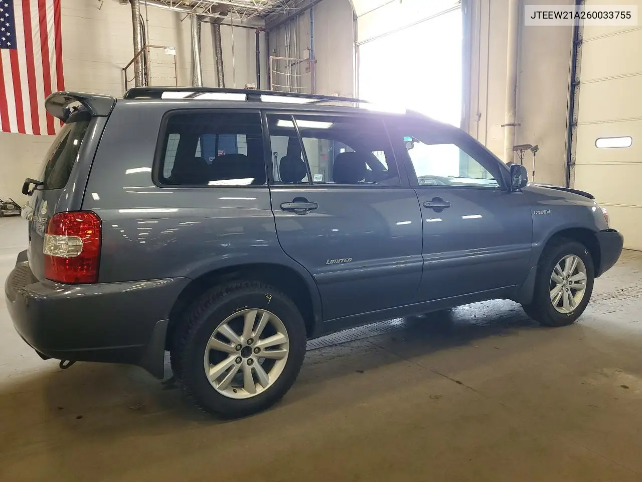 2006 Toyota Highlander Hybrid VIN: JTEEW21A260033755 Lot: 60791476
