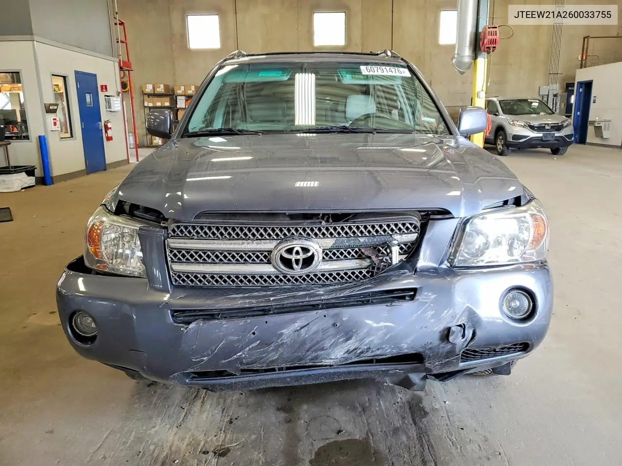 2006 Toyota Highlander Hybrid VIN: JTEEW21A260033755 Lot: 60791476