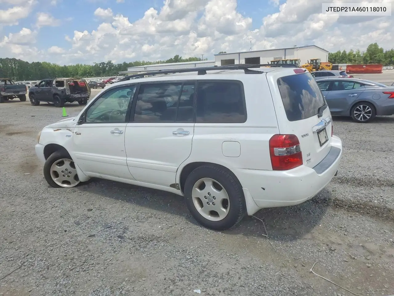 2006 Toyota Highlander Limited VIN: JTEDP21A460118010 Lot: 61062256
