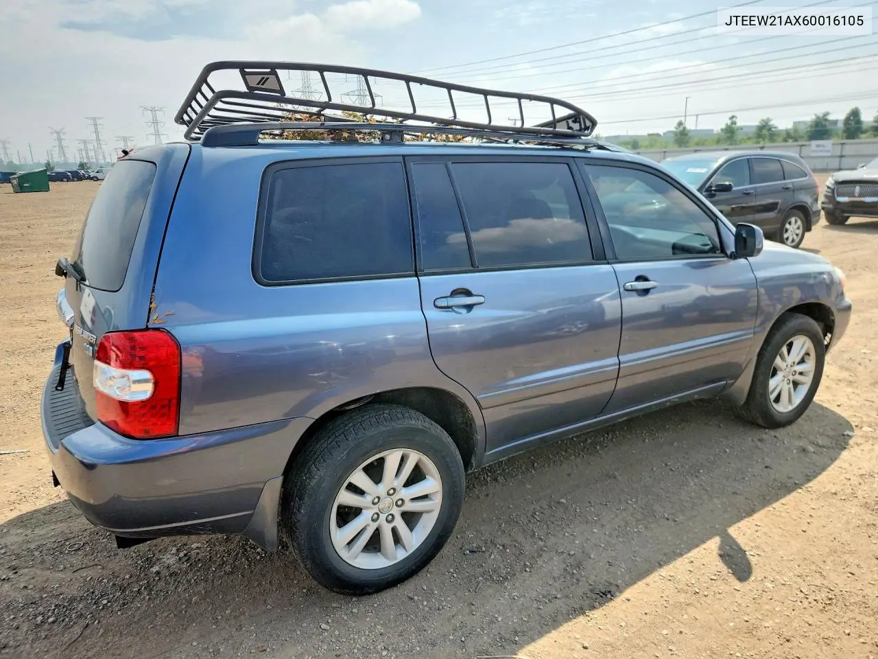 2006 Toyota Highlander Hybrid VIN: JTEEW21AX60016105 Lot: 61781776