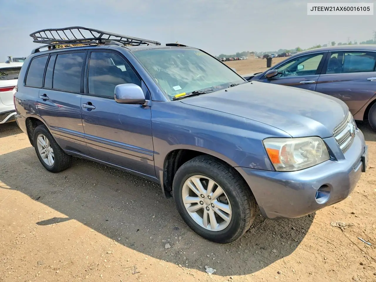 2006 Toyota Highlander Hybrid VIN: JTEEW21AX60016105 Lot: 61781776