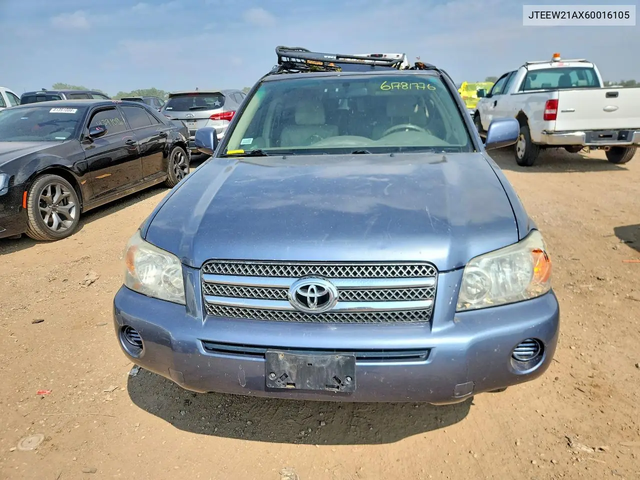 2006 Toyota Highlander Hybrid VIN: JTEEW21AX60016105 Lot: 61781776