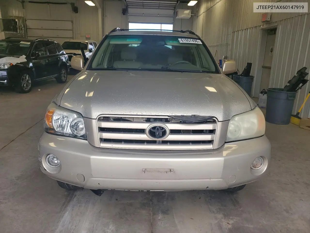 2006 Toyota Highlander Limited VIN: JTEEP21AX60147919 Lot: 61957496