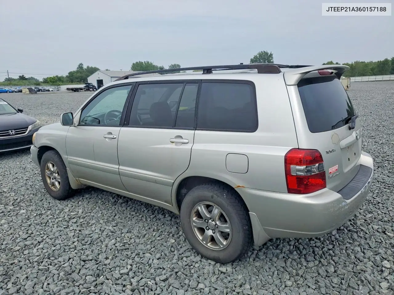 2006 Toyota Highlander Base VIN: JTEEP21A360157188 Lot: 62078616