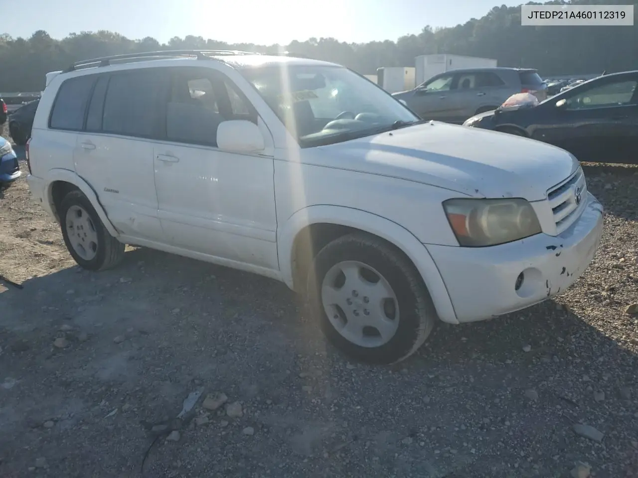 JTEDP21A460112319 2006 Toyota Highlander Limited