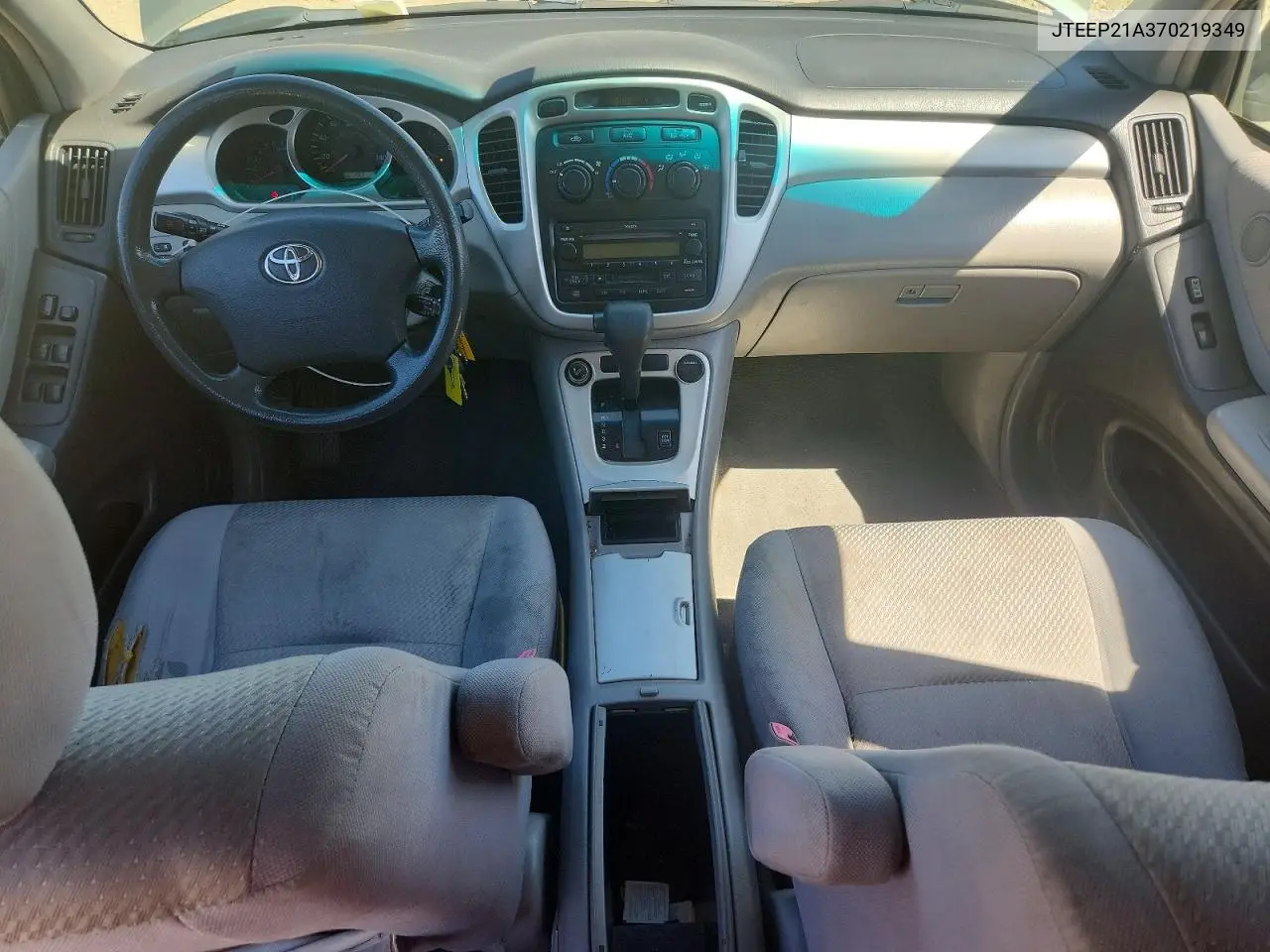 2007 Toyota Highlander Base VIN: JTEEP21A370219349 Lot: 48436376