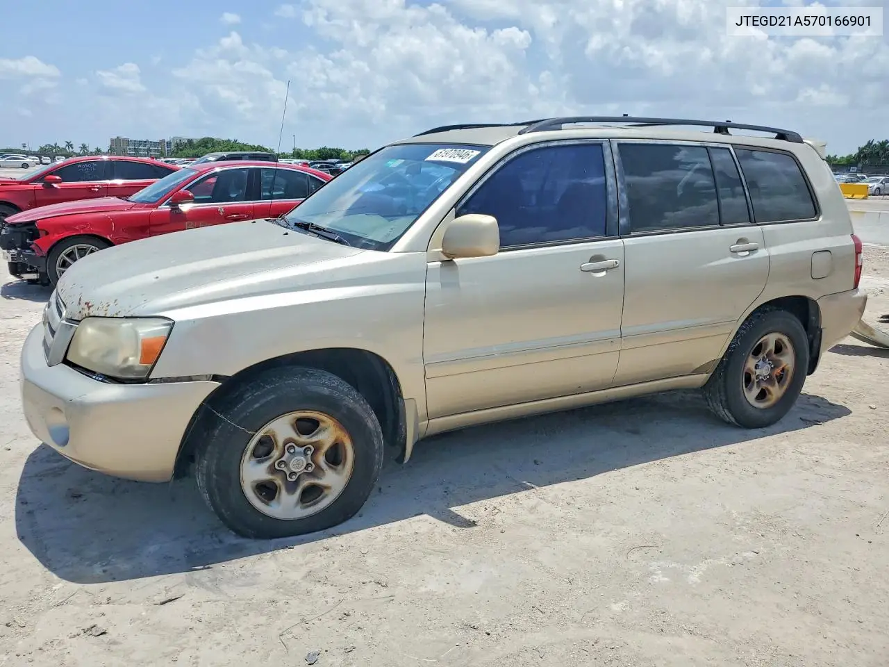 JTEGD21A570166901 2007 Toyota Highlander Base