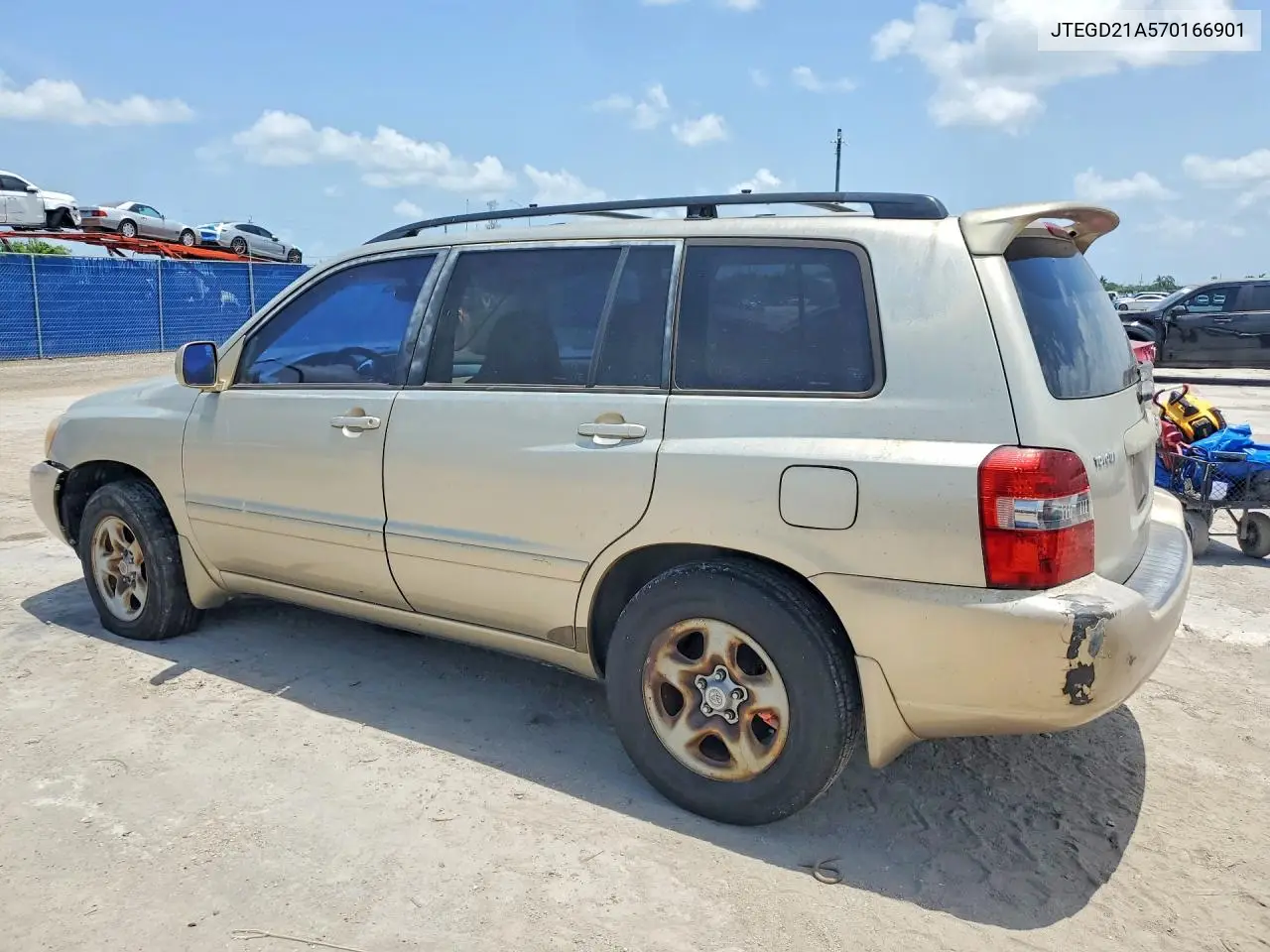 JTEGD21A570166901 2007 Toyota Highlander Base