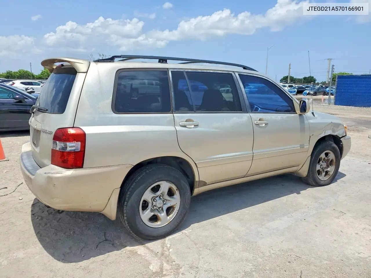 JTEGD21A570166901 2007 Toyota Highlander Base