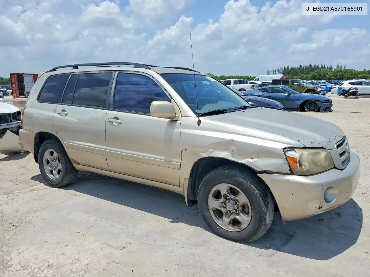 JTEGD21A570166901 2007 Toyota Highlander Base