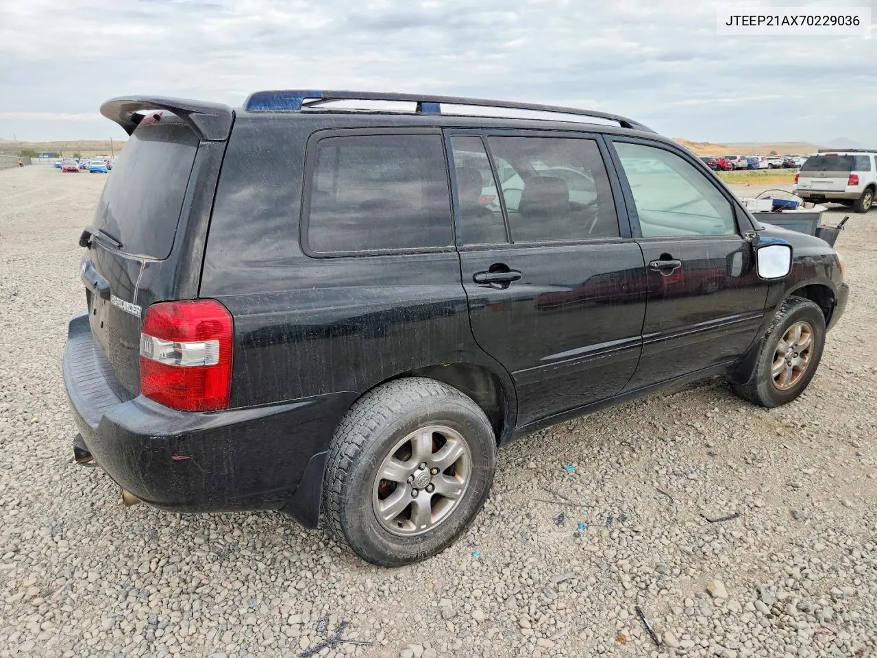 2007 Toyota Highlander Base VIN: JTEEP21AX70229036 Lot: 62356736