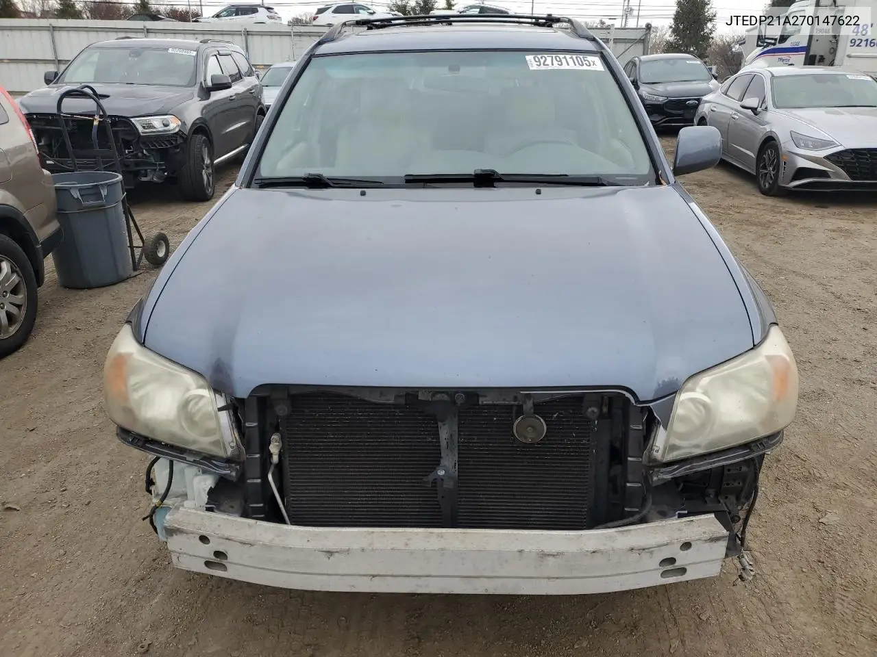 JTEDP21A270147622 2007 Toyota Highlander Sport