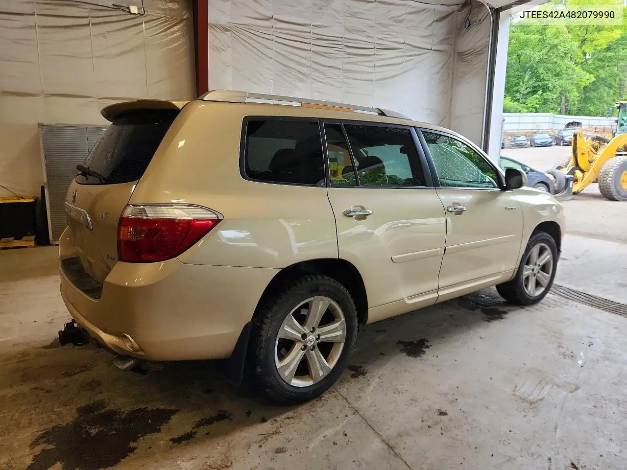 2008 Toyota Highlander Limited VIN: JTEES42A482079990 Lot: 53609596