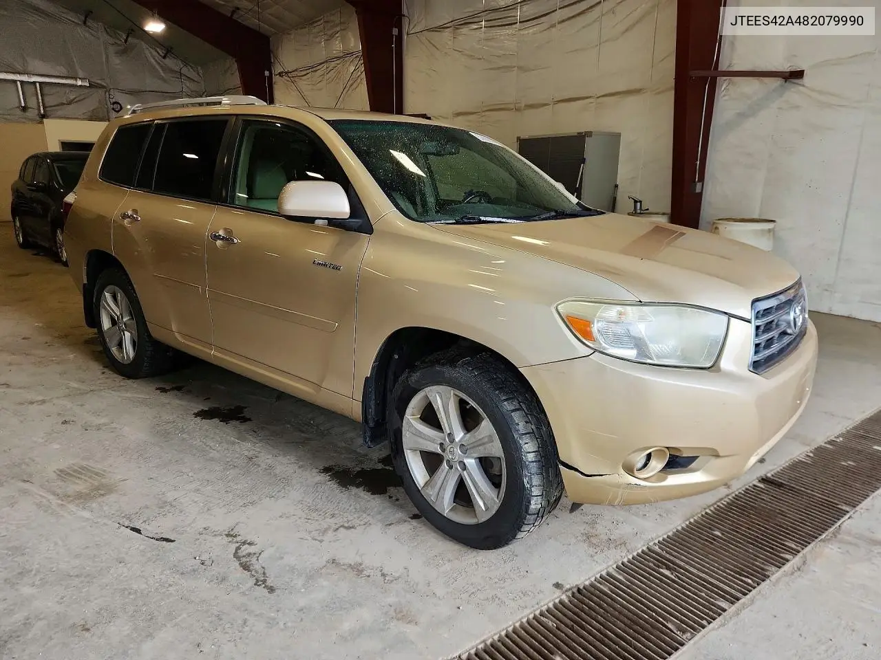 2008 Toyota Highlander Limited VIN: JTEES42A482079990 Lot: 53609596